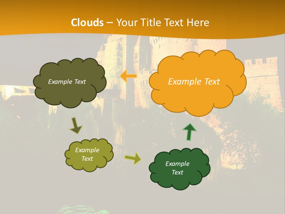 Tower Roman Architecture PowerPoint Template