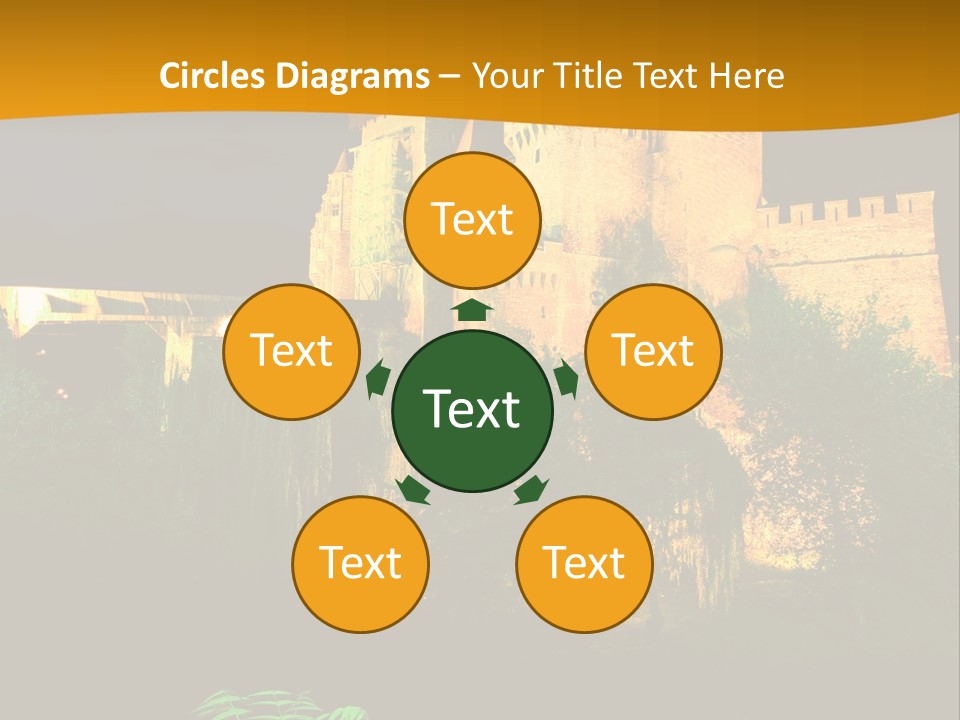 Tower Roman Architecture PowerPoint Template