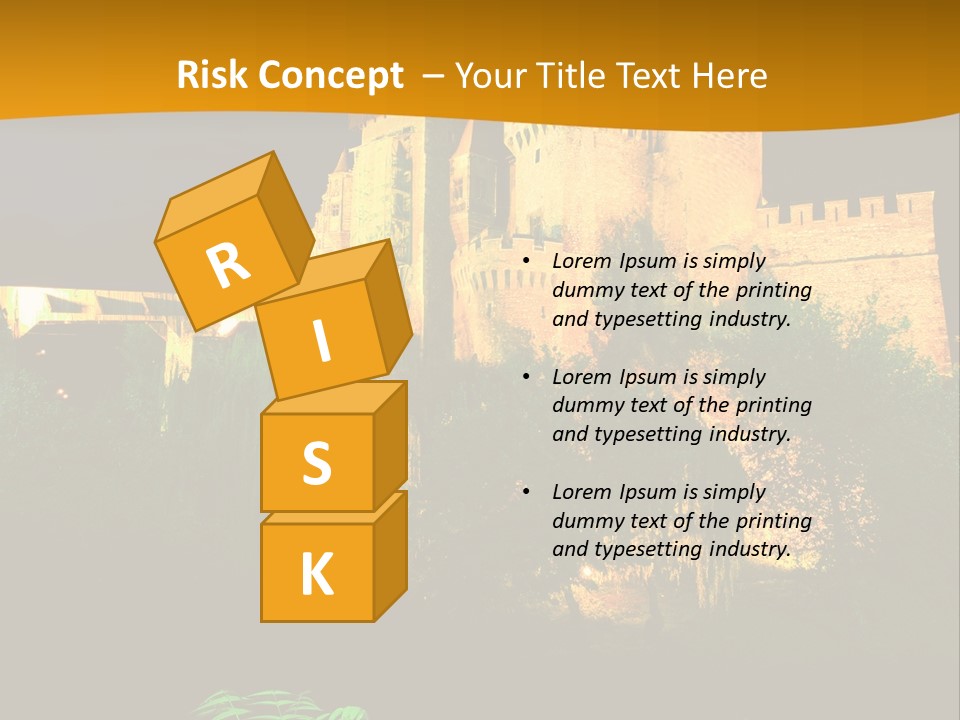 Tower Roman Architecture PowerPoint Template