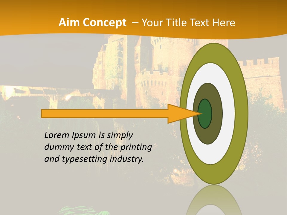 Tower Roman Architecture PowerPoint Template