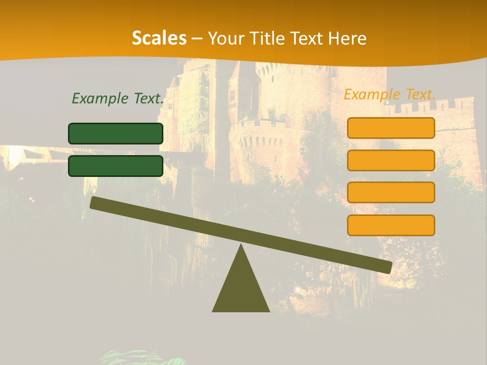 Tower Roman Architecture PowerPoint Template