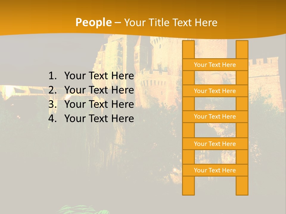 Tower Roman Architecture PowerPoint Template