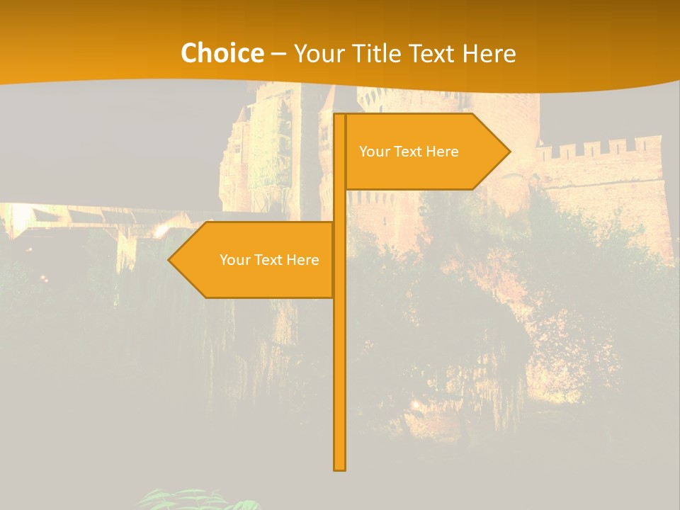 Tower Roman Architecture PowerPoint Template