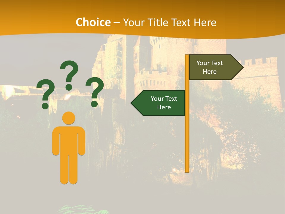 Tower Roman Architecture PowerPoint Template