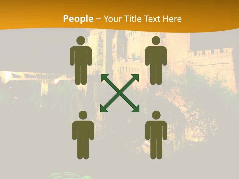 Tower Roman Architecture PowerPoint Template