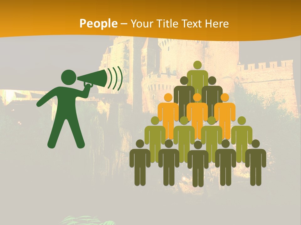 Tower Roman Architecture PowerPoint Template