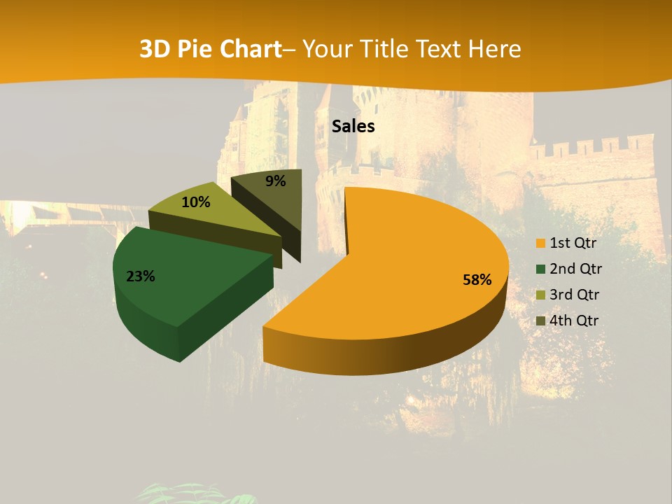 Tower Roman Architecture PowerPoint Template