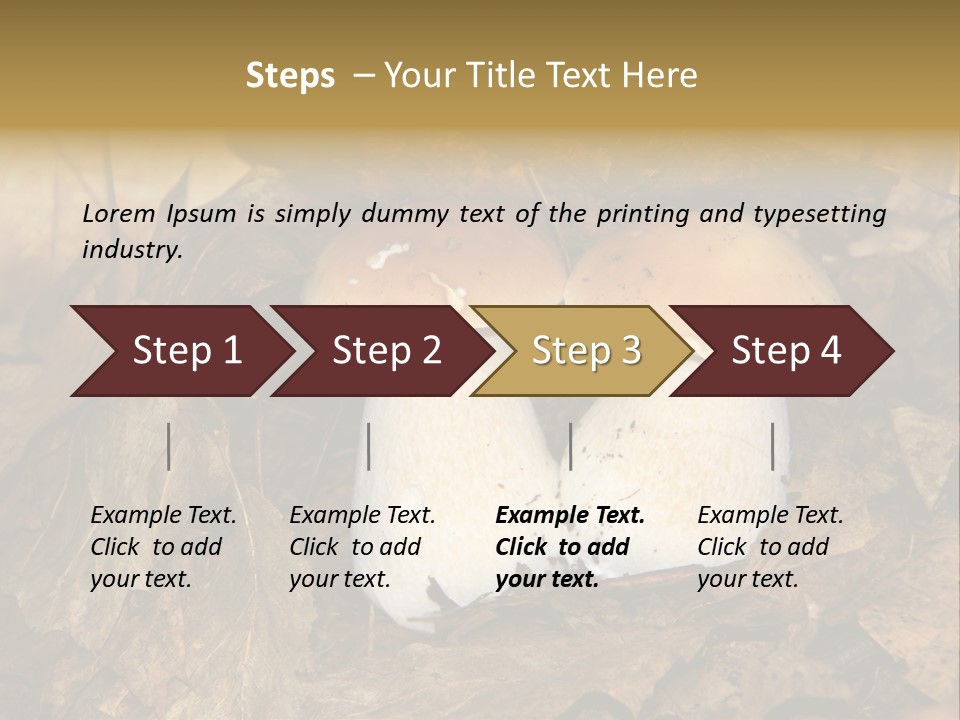 Botanical Season Natural PowerPoint Template