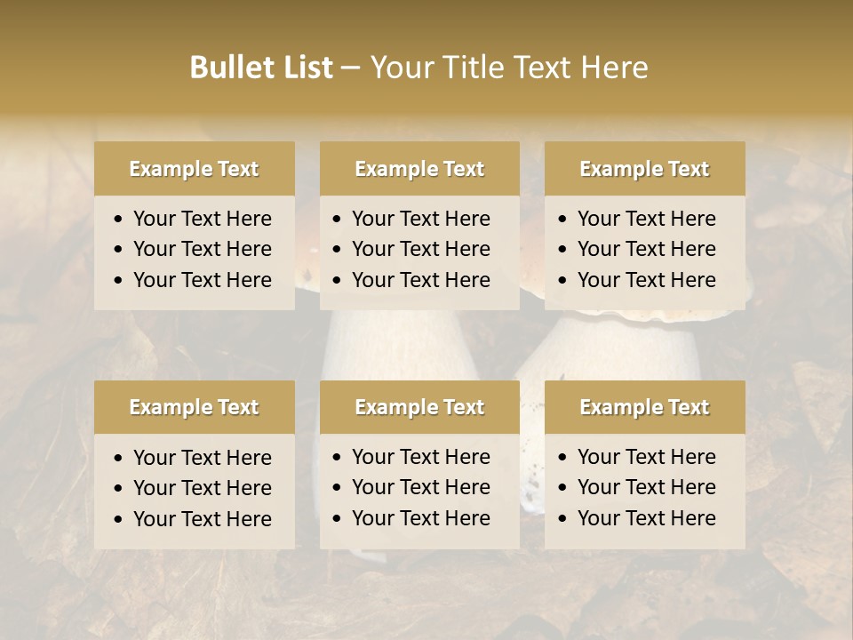 Botanical Season Natural PowerPoint Template