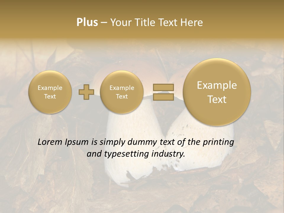 Botanical Season Natural PowerPoint Template