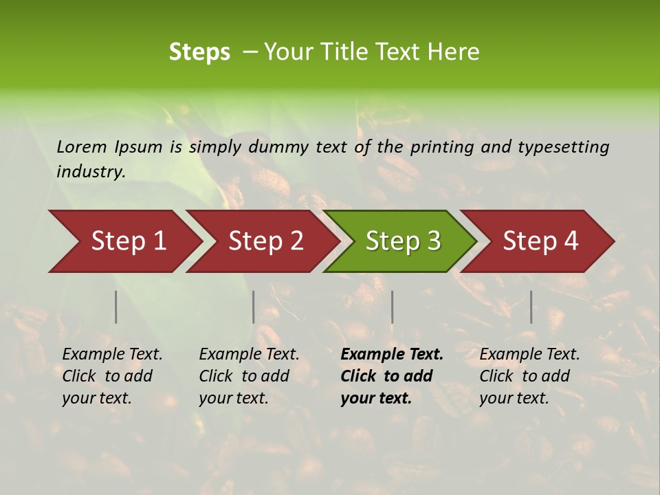 Coffee Beans PowerPoint Template