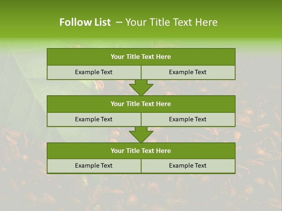 Coffee Beans PowerPoint Template