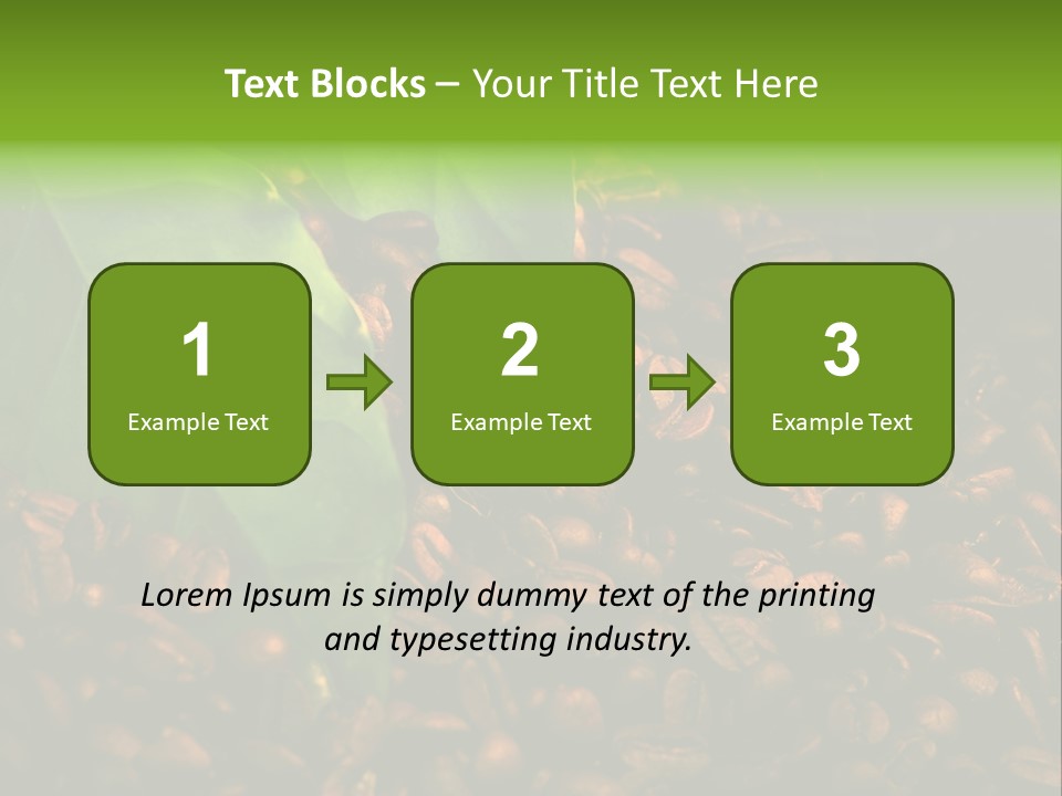 Coffee Beans PowerPoint Template