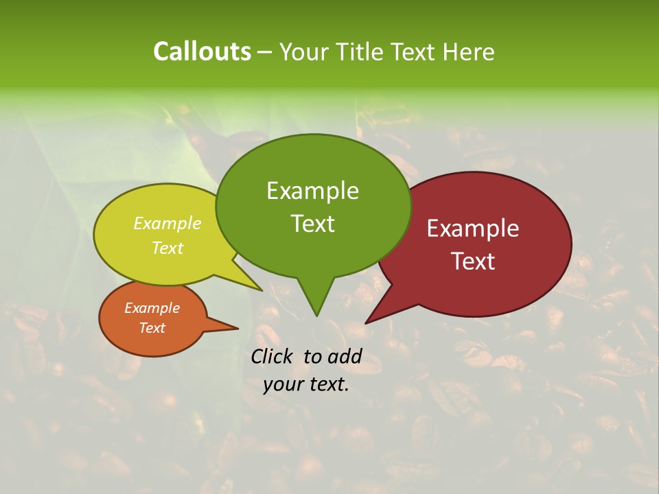 Coffee Beans PowerPoint Template