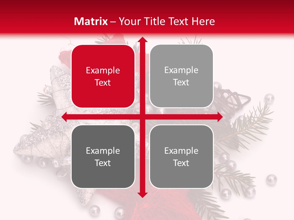 Marché De Noel Alsace PowerPoint Template