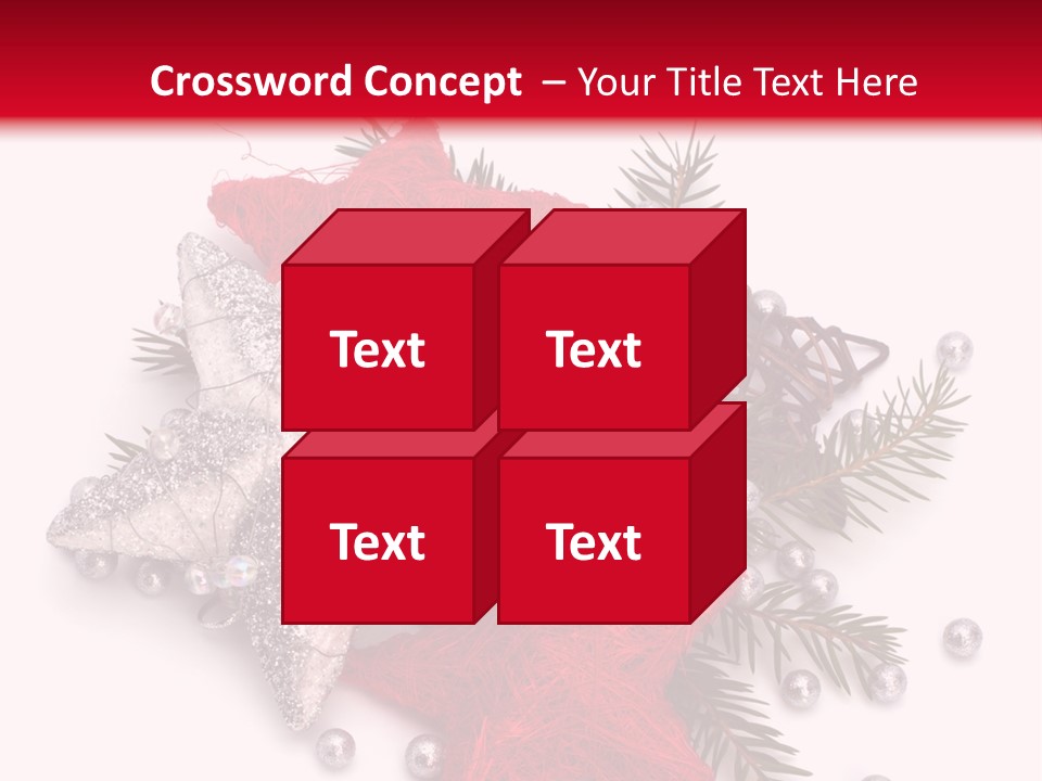 Marché De Noel Alsace PowerPoint Template