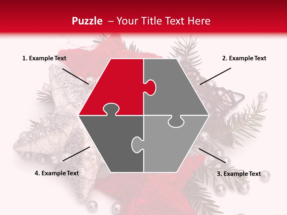 Marché De Noel Alsace PowerPoint Template