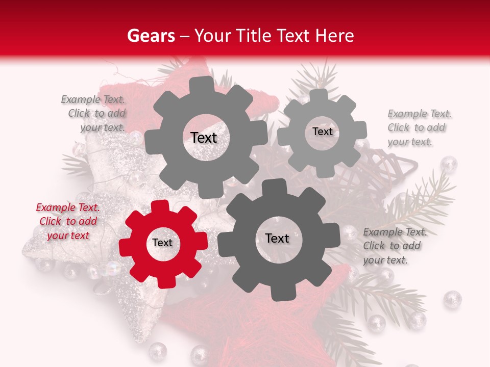 Marché De Noel Alsace PowerPoint Template