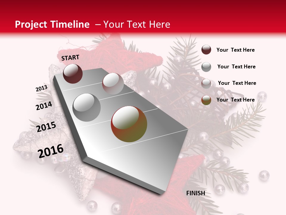 Marché De Noel Alsace PowerPoint Template