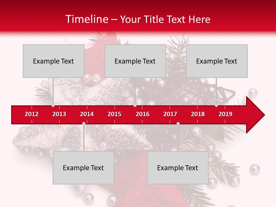 Marché De Noel Alsace PowerPoint Template