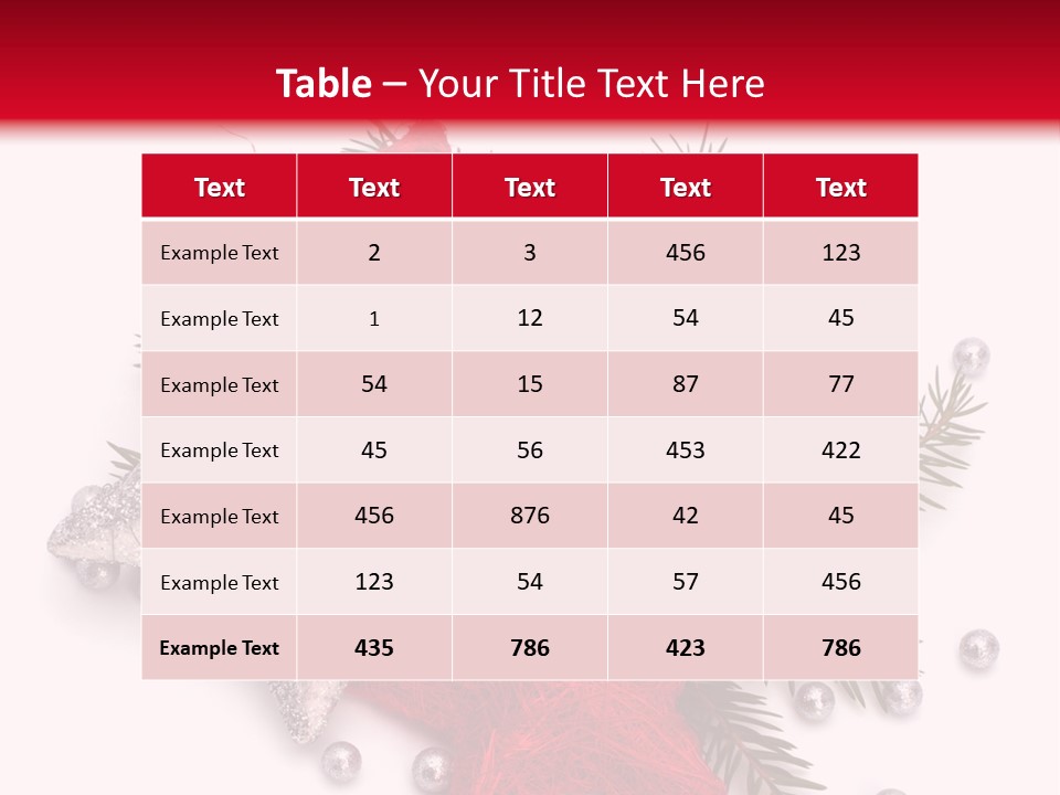 Marché De Noel Alsace PowerPoint Template