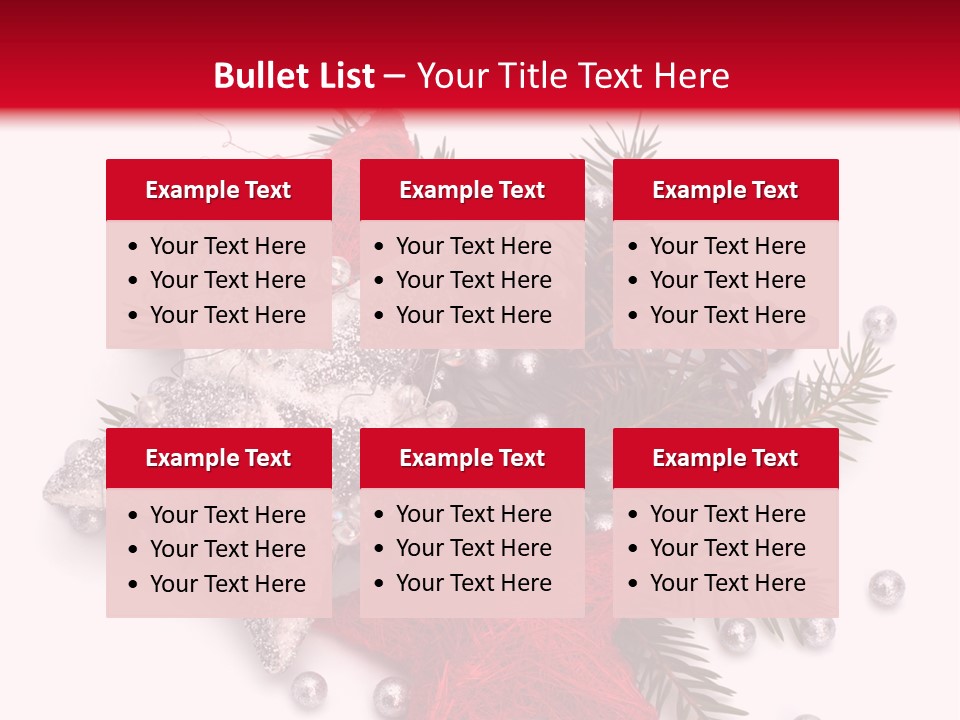 Marché De Noel Alsace PowerPoint Template