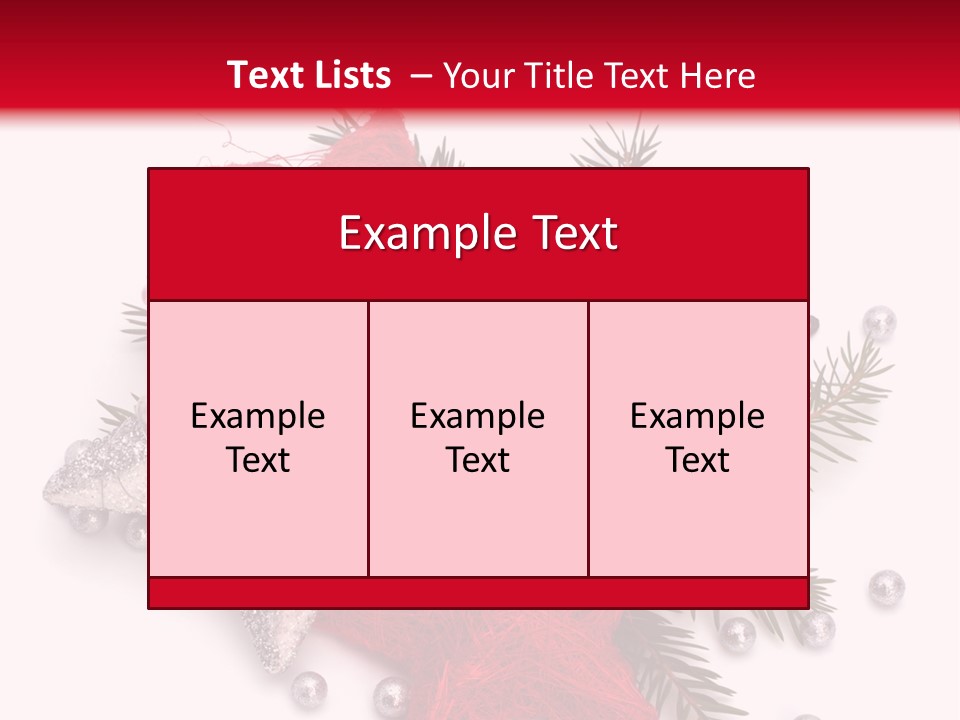 Marché De Noel Alsace PowerPoint Template