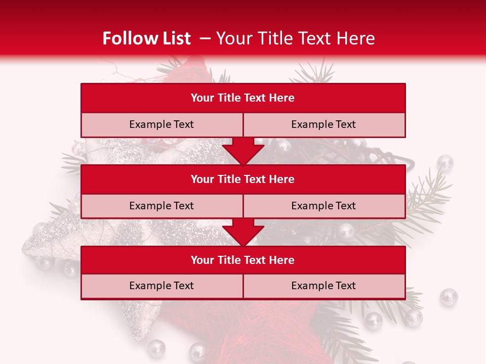 Marché De Noel Alsace PowerPoint Template