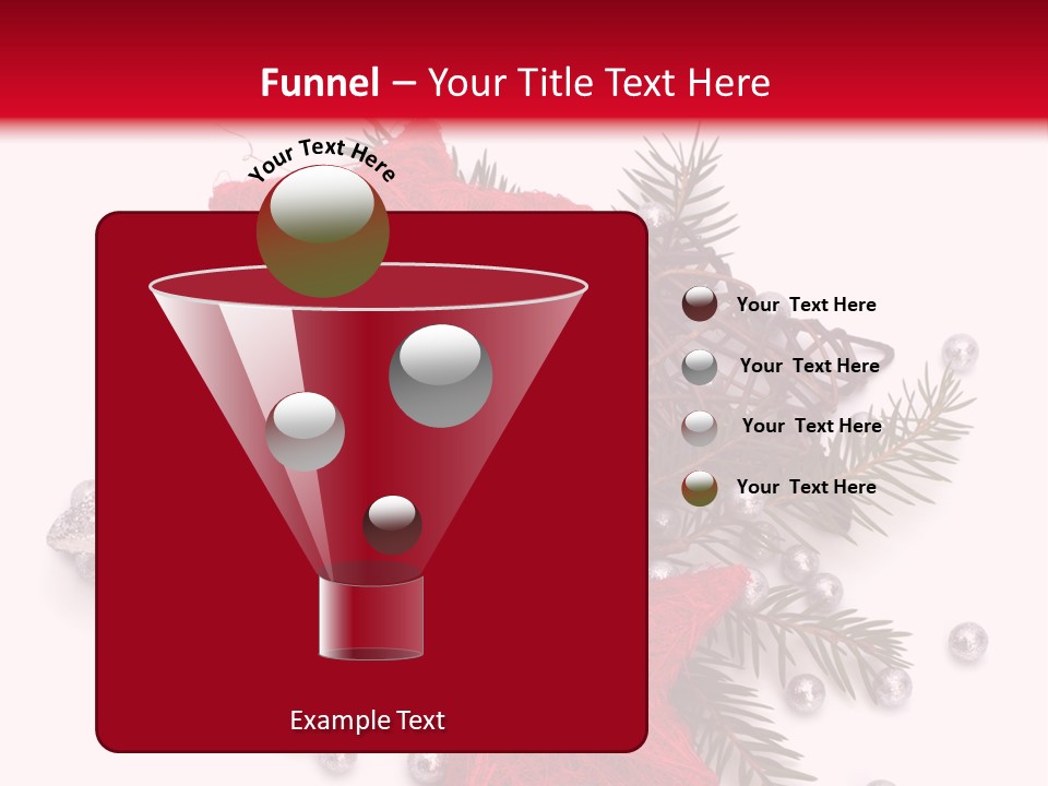 Marché De Noel Alsace PowerPoint Template