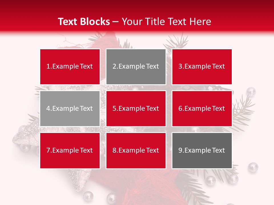 Marché De Noel Alsace PowerPoint Template