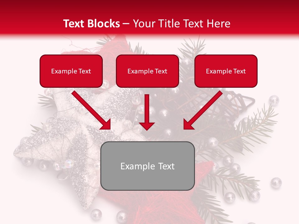 Marché De Noel Alsace PowerPoint Template