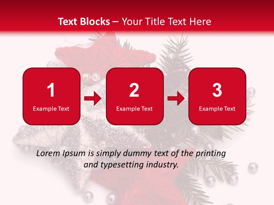 Marché De Noel Alsace PowerPoint Template