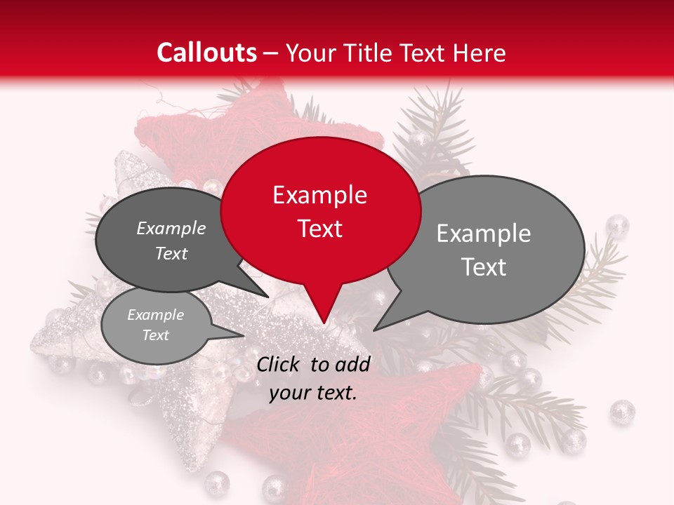 Marché De Noel Alsace PowerPoint Template