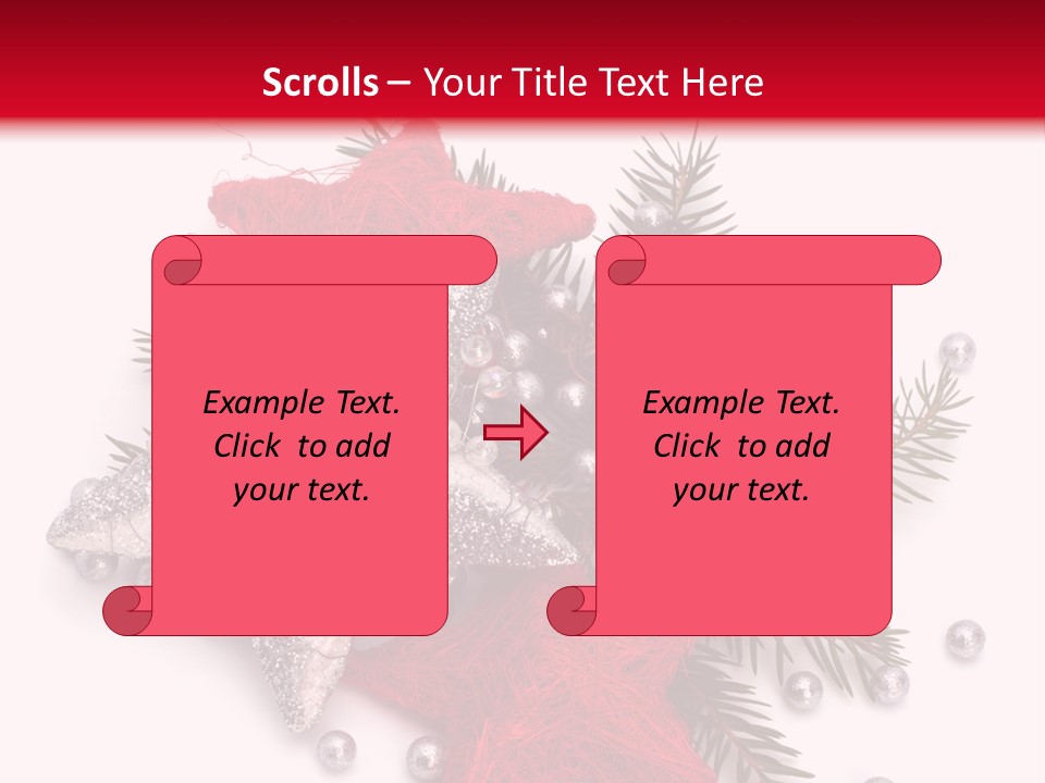 Marché De Noel Alsace PowerPoint Template