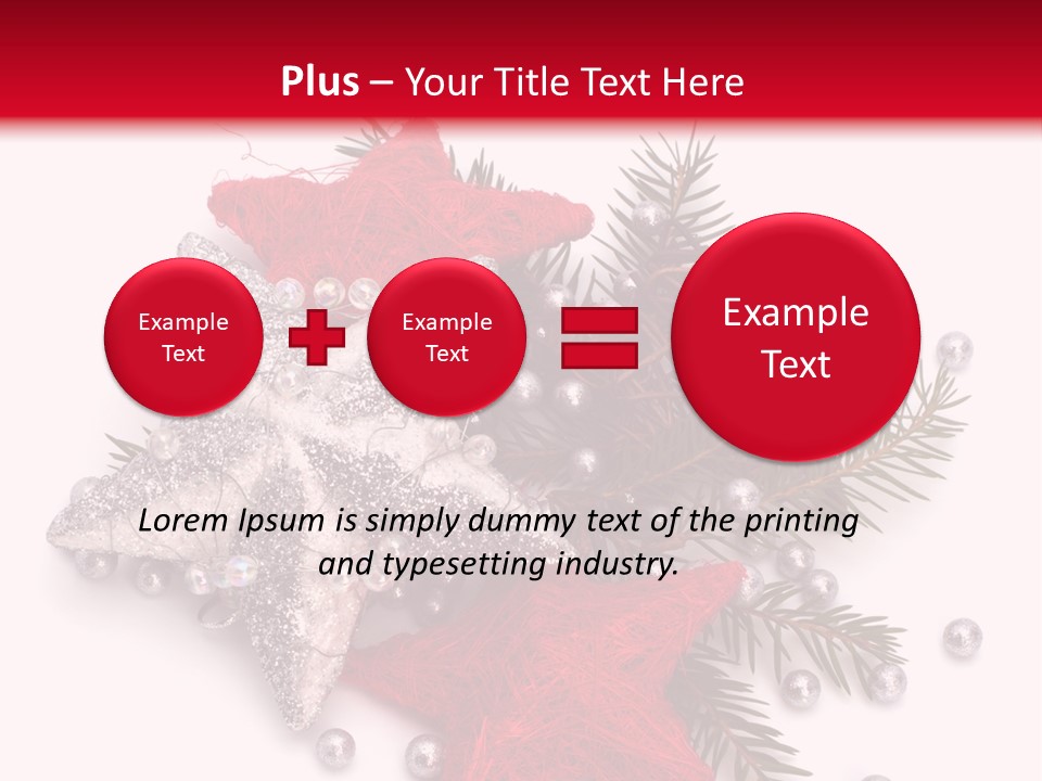 Marché De Noel Alsace PowerPoint Template