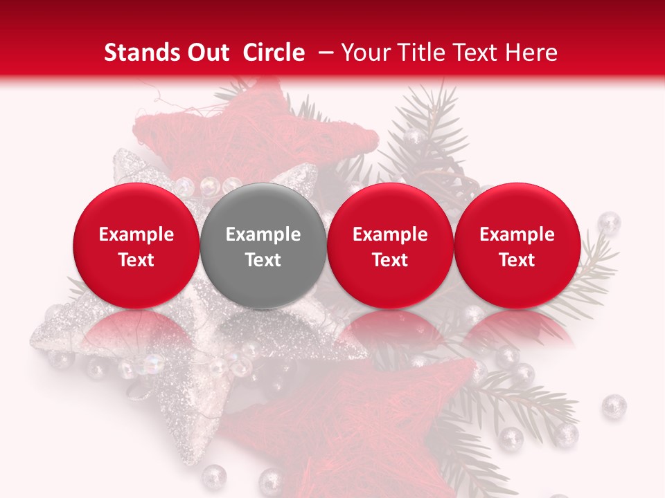 Marché De Noel Alsace PowerPoint Template