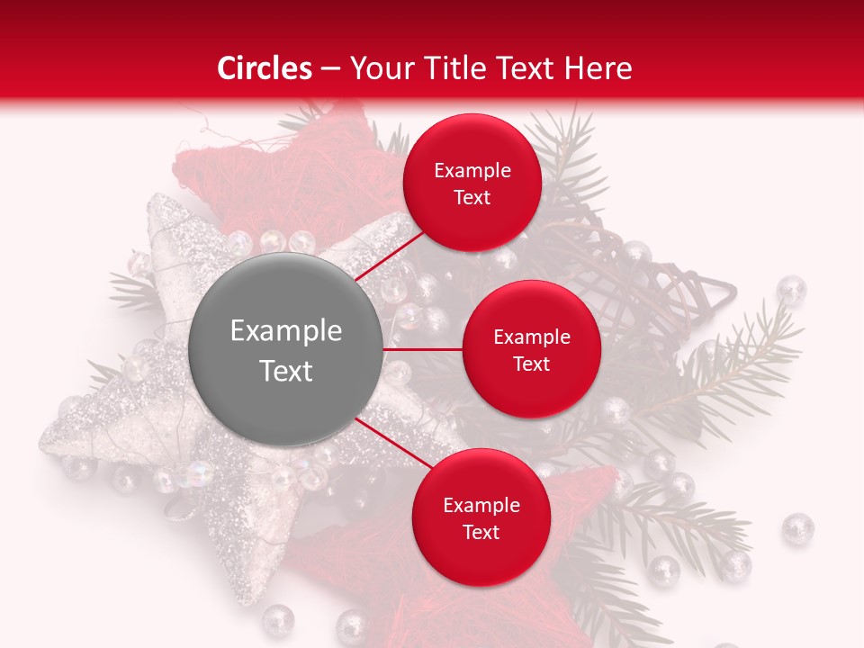 Marché De Noel Alsace PowerPoint Template