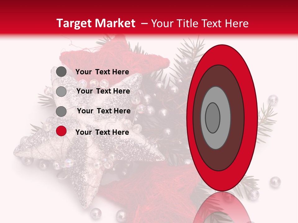 Marché De Noel Alsace PowerPoint Template