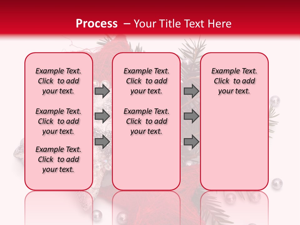 Marché De Noel Alsace PowerPoint Template