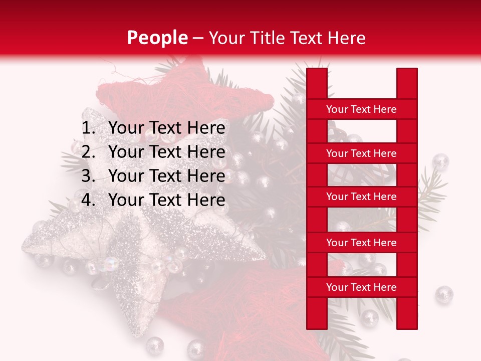 Marché De Noel Alsace PowerPoint Template