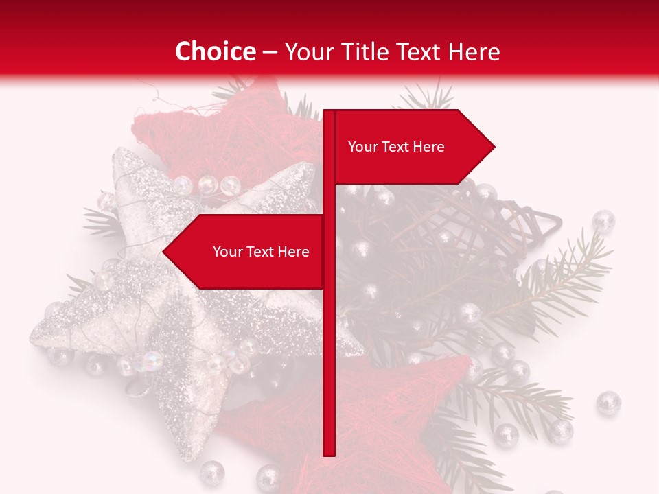 Marché De Noel Alsace PowerPoint Template