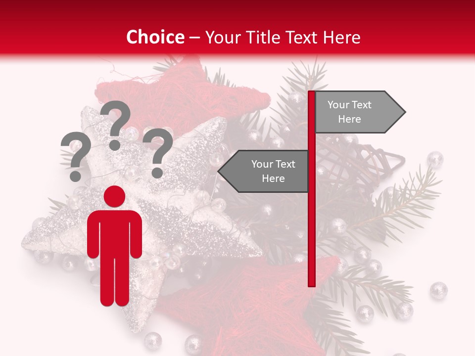 Marché De Noel Alsace PowerPoint Template