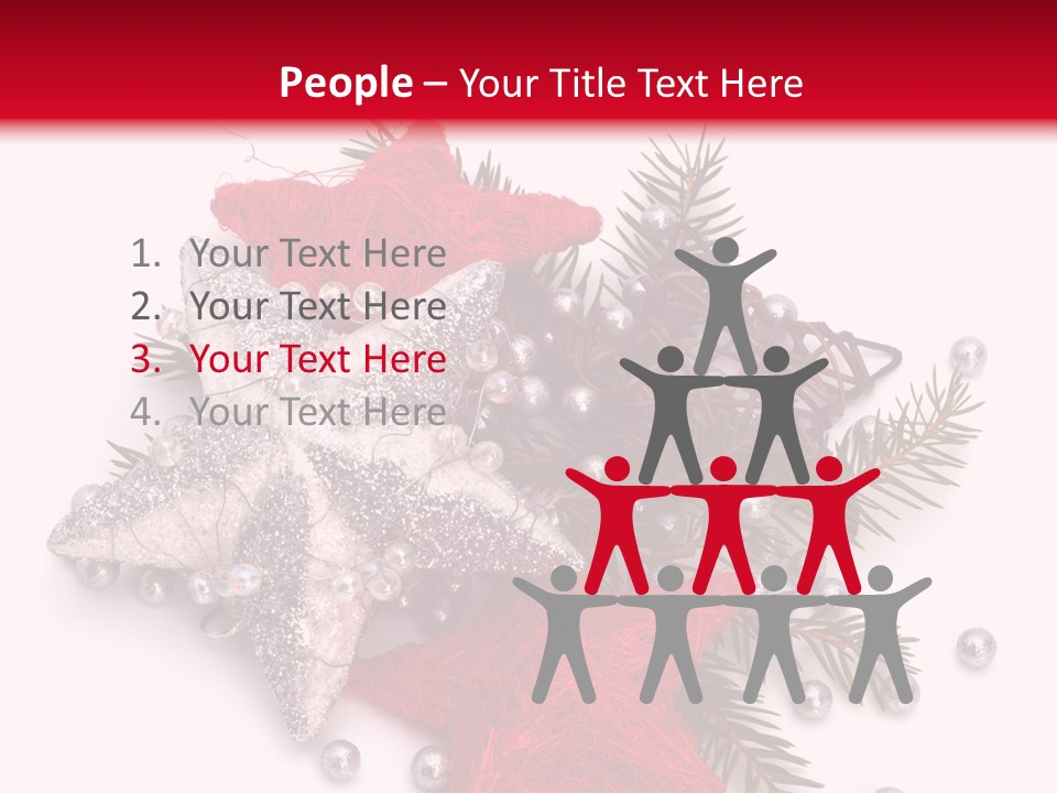 Marché De Noel Alsace PowerPoint Template