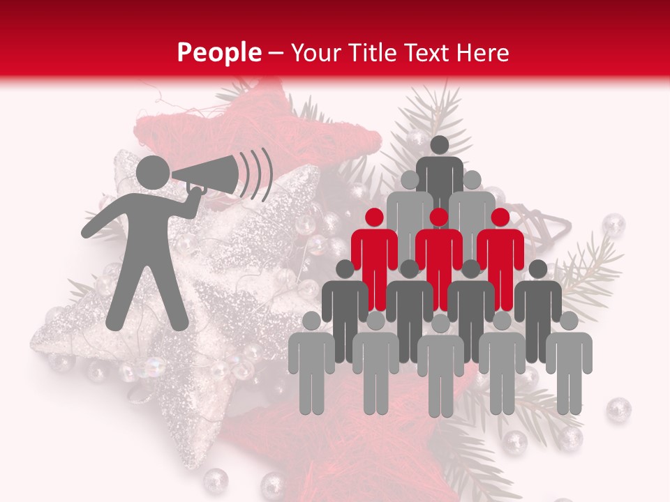 Marché De Noel Alsace PowerPoint Template