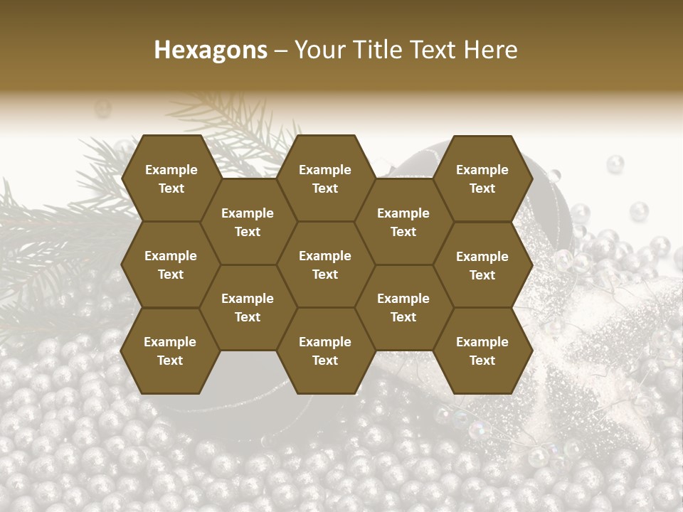 Ornate Bunch Noel PowerPoint Template