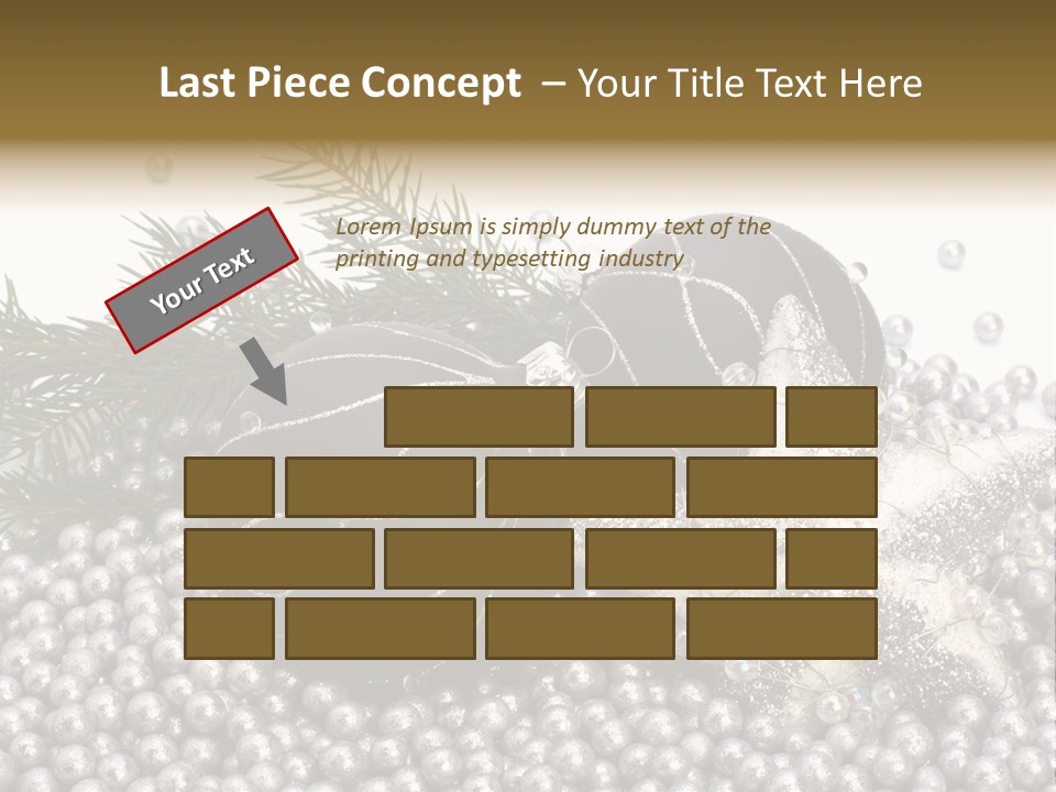 Ornate Bunch Noel PowerPoint Template