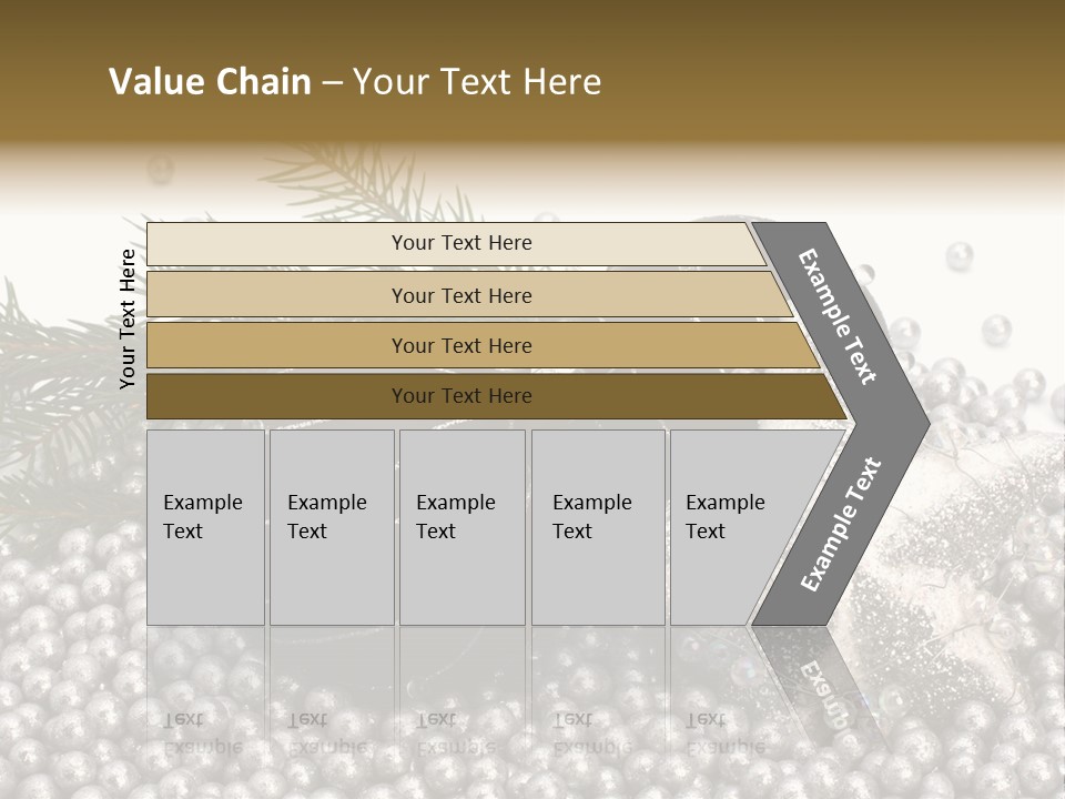 Ornate Bunch Noel PowerPoint Template