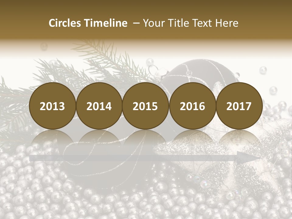 Ornate Bunch Noel PowerPoint Template