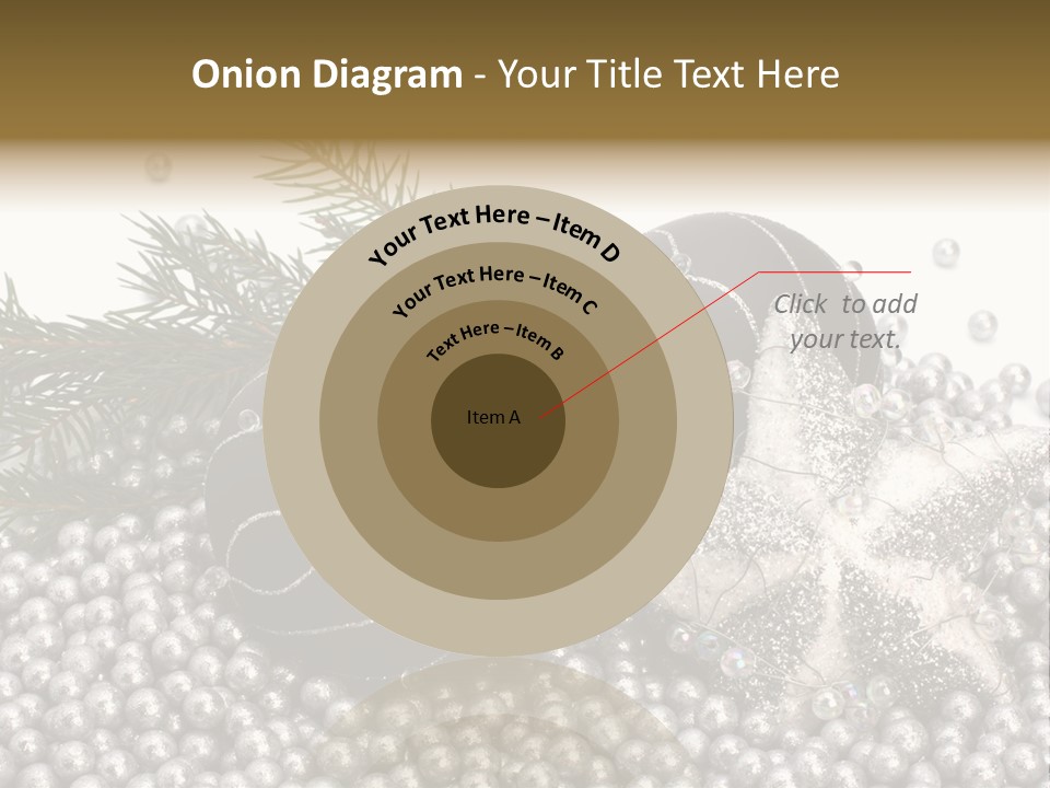 Ornate Bunch Noel PowerPoint Template