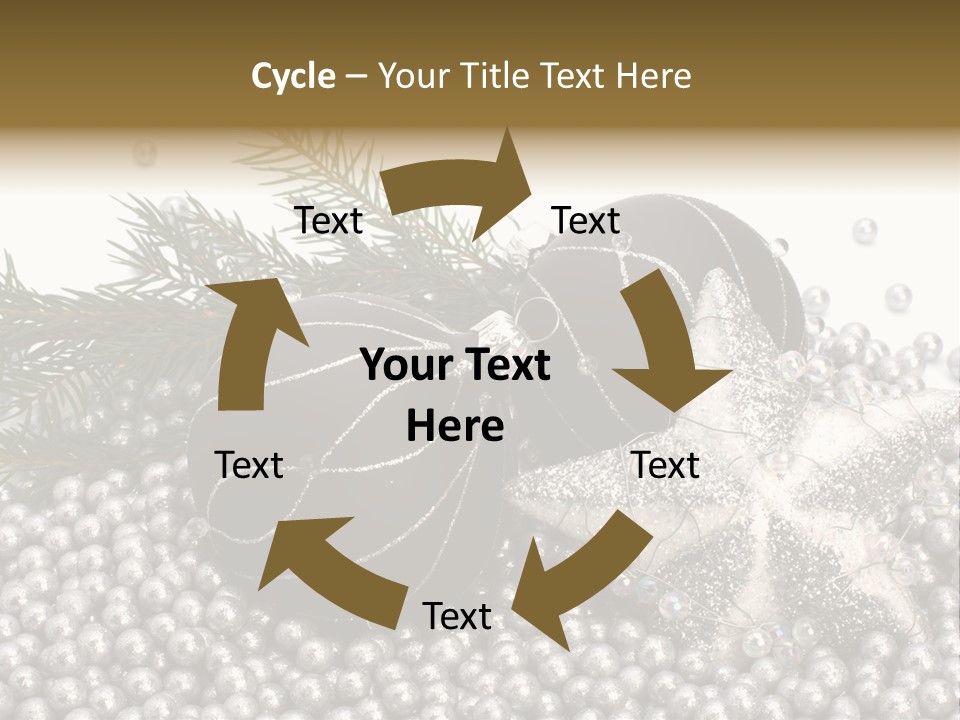 Ornate Bunch Noel PowerPoint Template